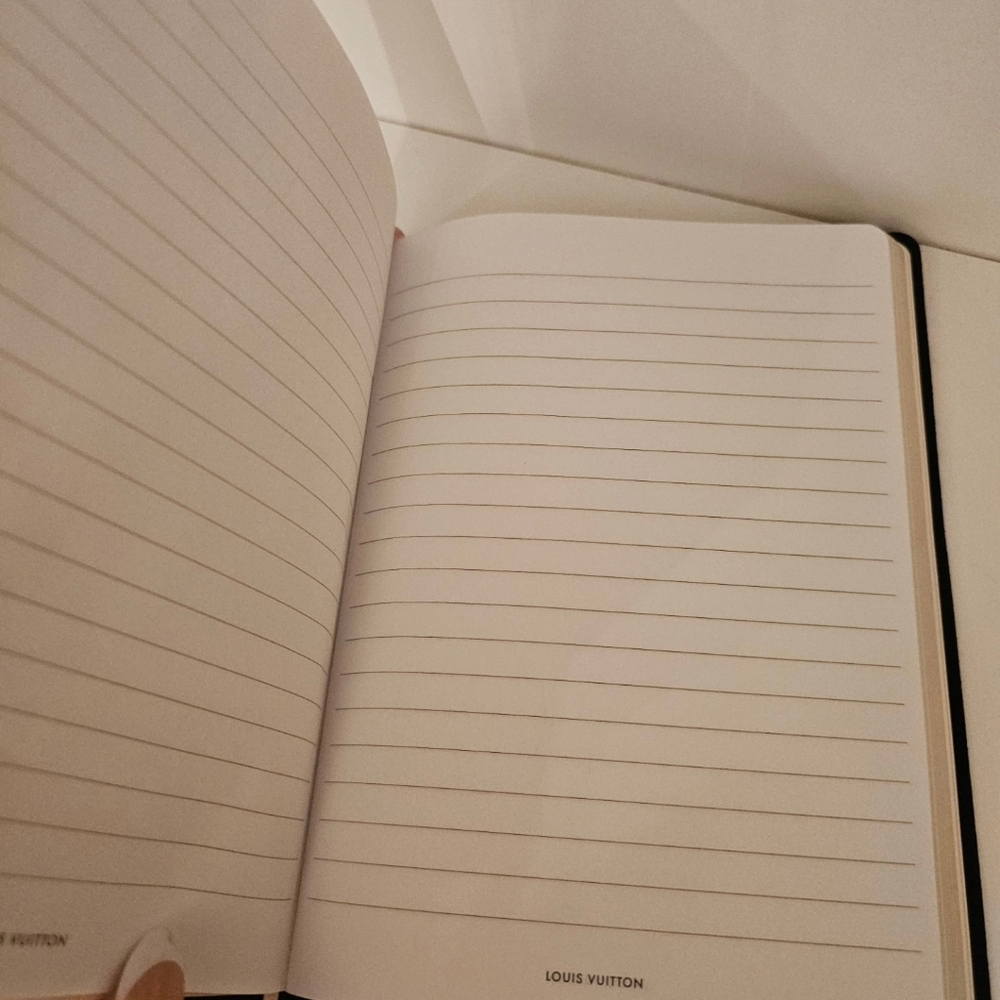 Louis Vuitton Black and Pink Monogram Note Book - Picture 5 of 16